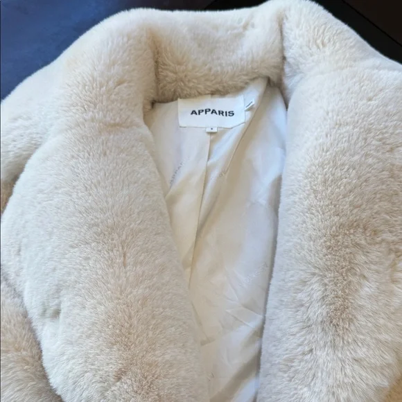 Apparis Steffi Faux Fur Long Coat - Women - Picture 9 of 16